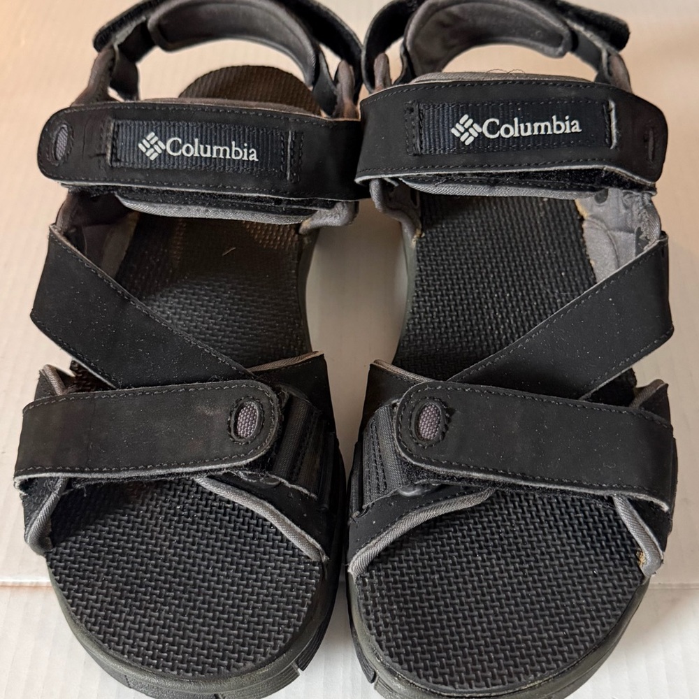 Columbia Black Adjustable Outdoor Sandals